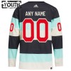 Adidas Maillot de Hockey Seattle Kraken Personnaliser 2023-24 Bleu Winter Classic Authentic - Enfant
